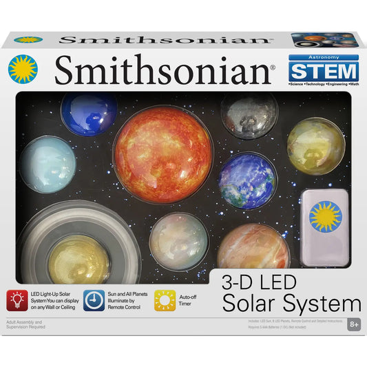 3D LED Solar System