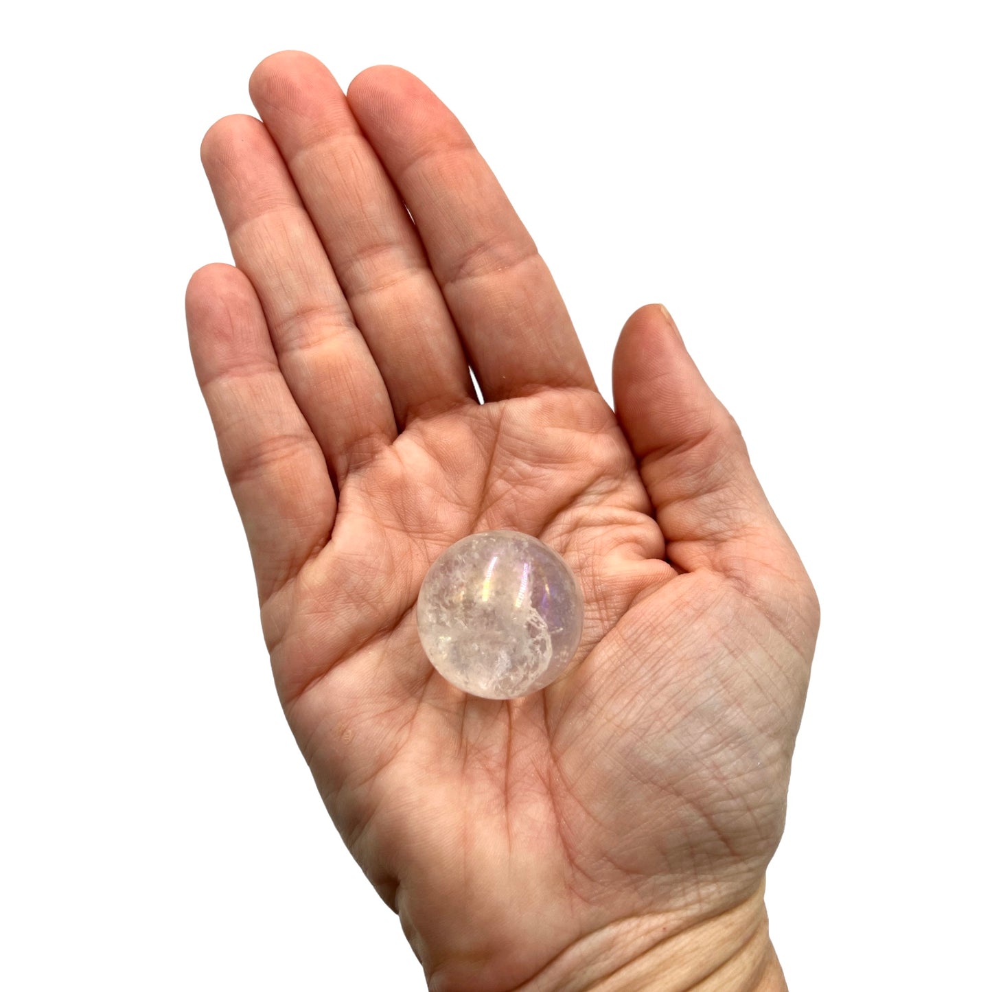 Angel Aura Quartz Sphere