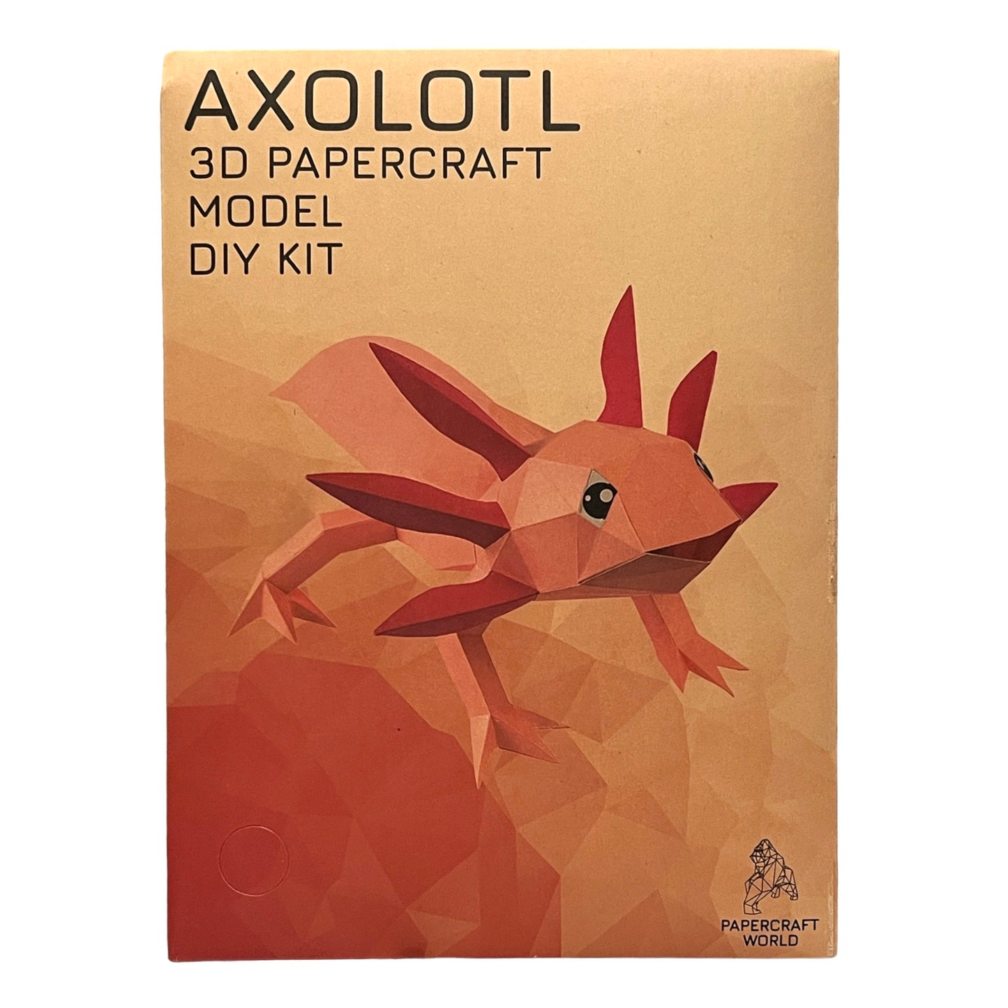 PaperCraft 3D Model (Axolotl)