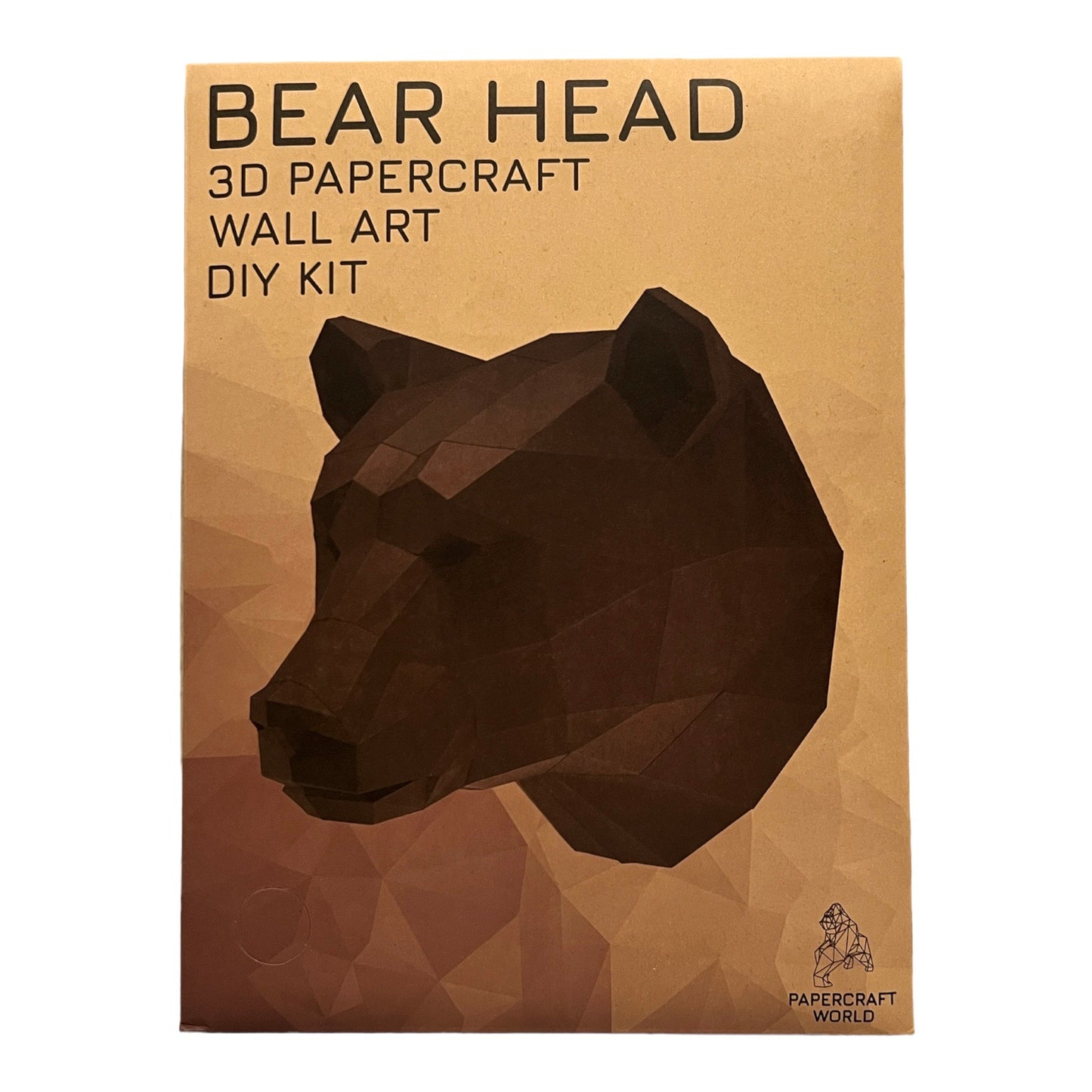 PaperCraft 3D Model (Bear Head)