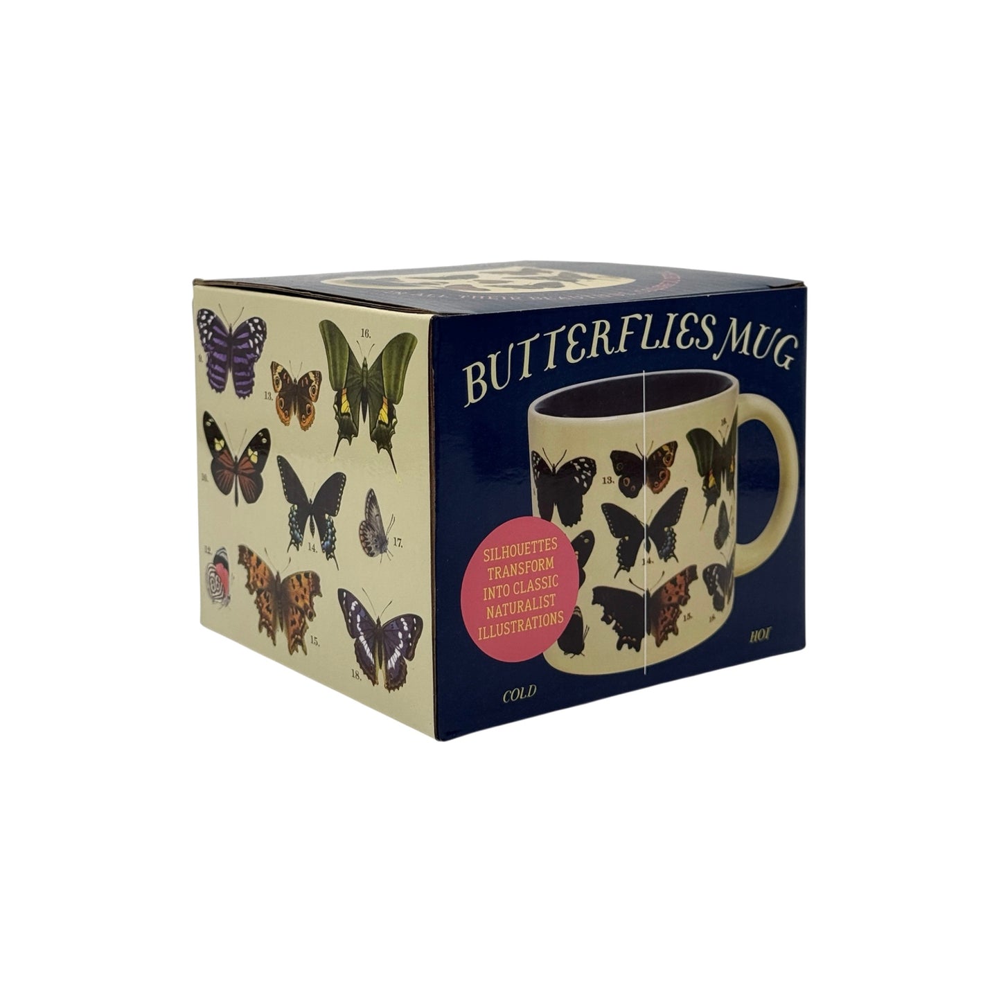 Heat-Changing Butterflies Mug
