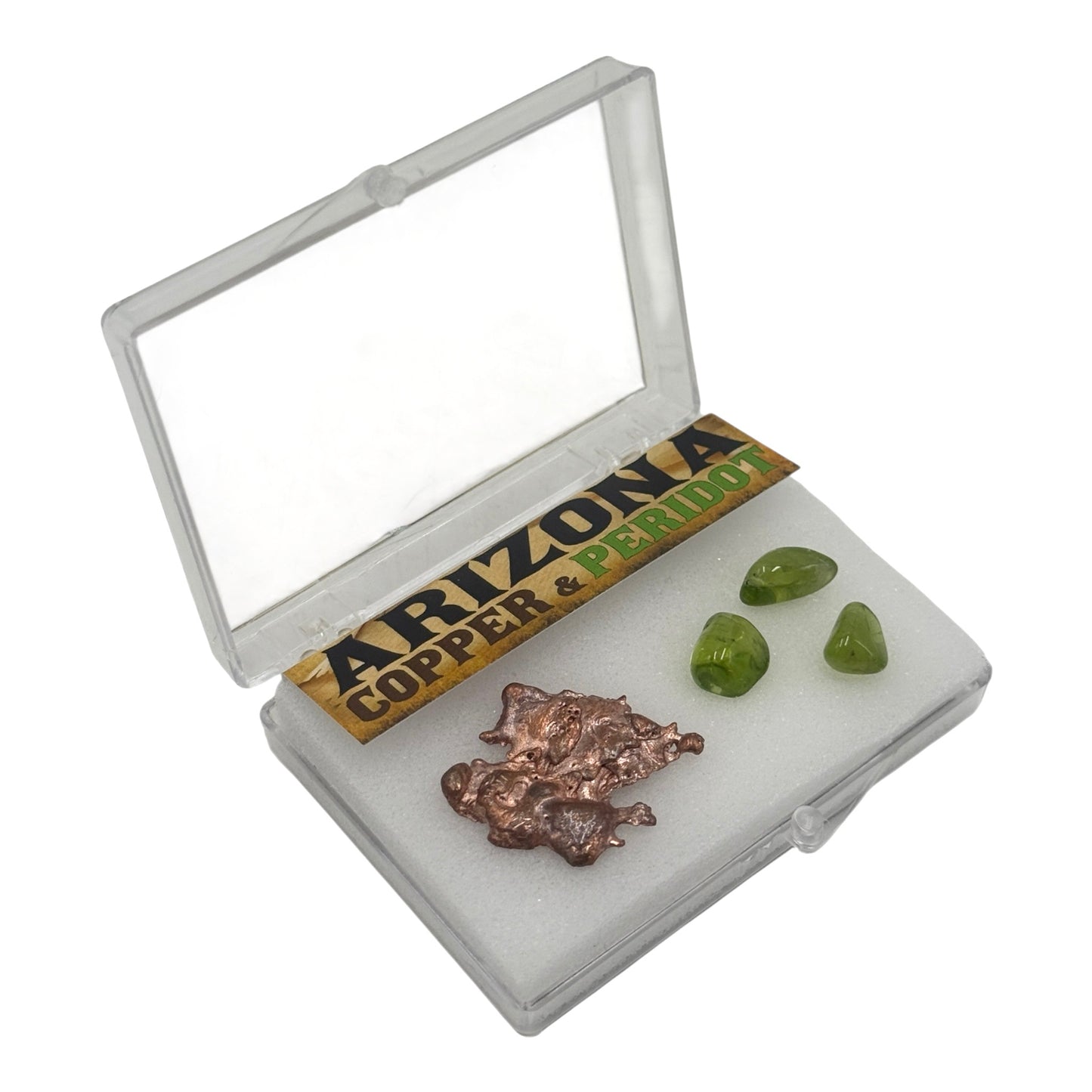 Copper and Peridot + Case