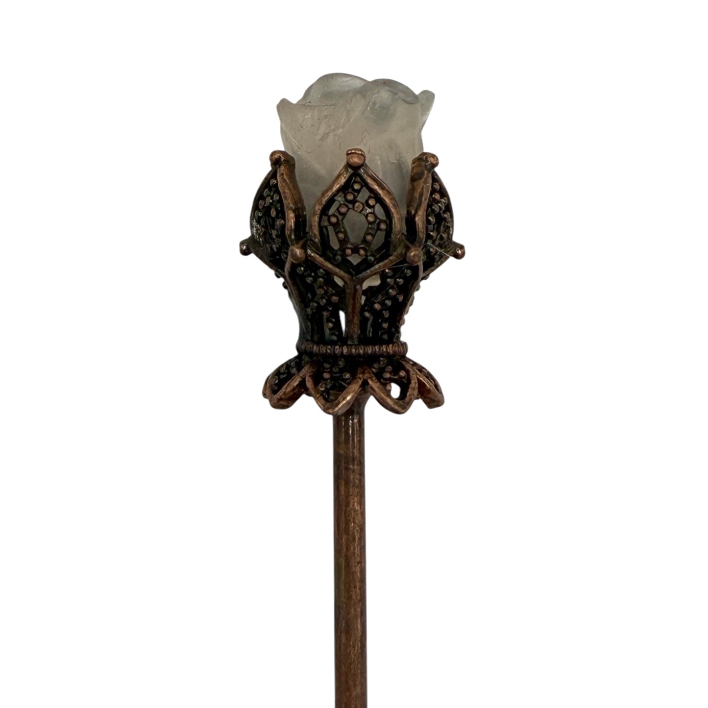 Crystal Rose Hairpin