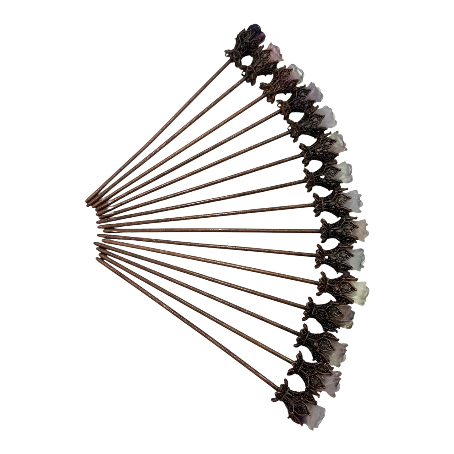 Crystal Rose Hairpin