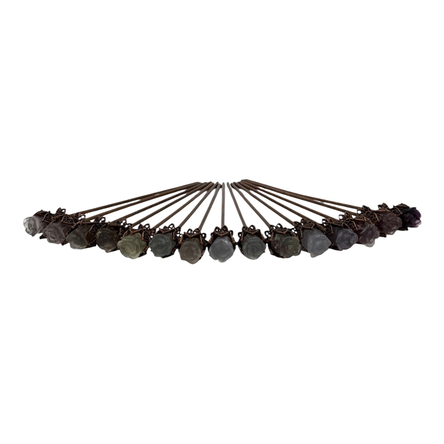 Crystal Rose Hairpin