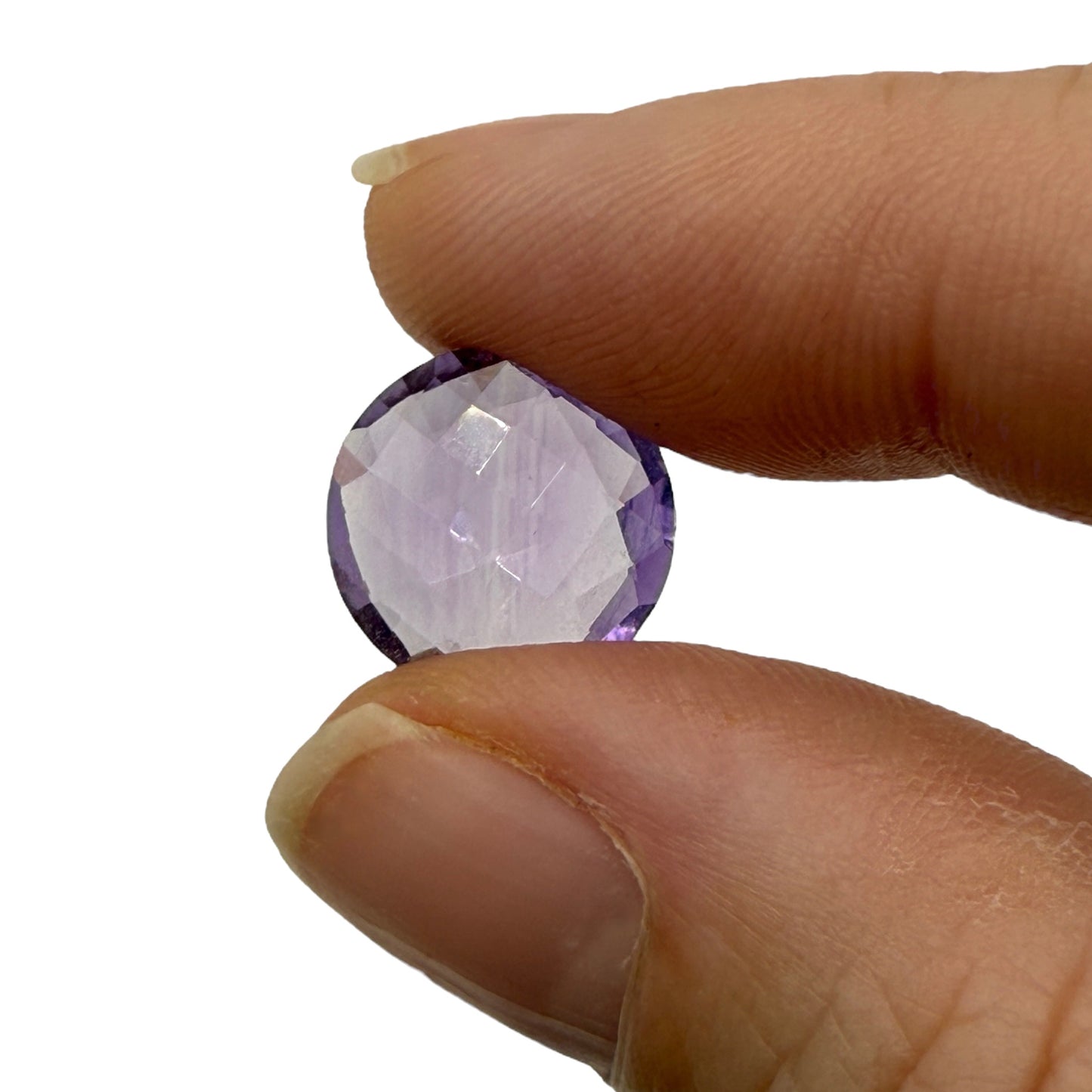 Cut Gemstone (Amethyst)