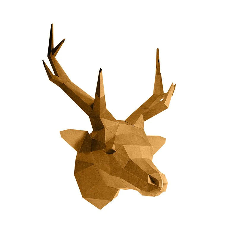 PaperCraft 3D Model (Deer Head)