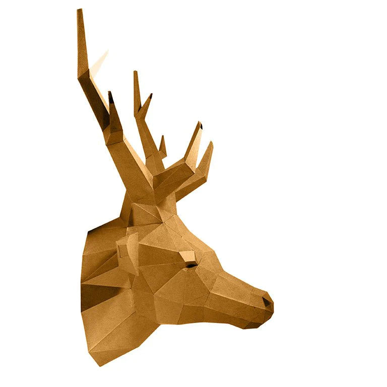 PaperCraft 3D Model (Deer Head)