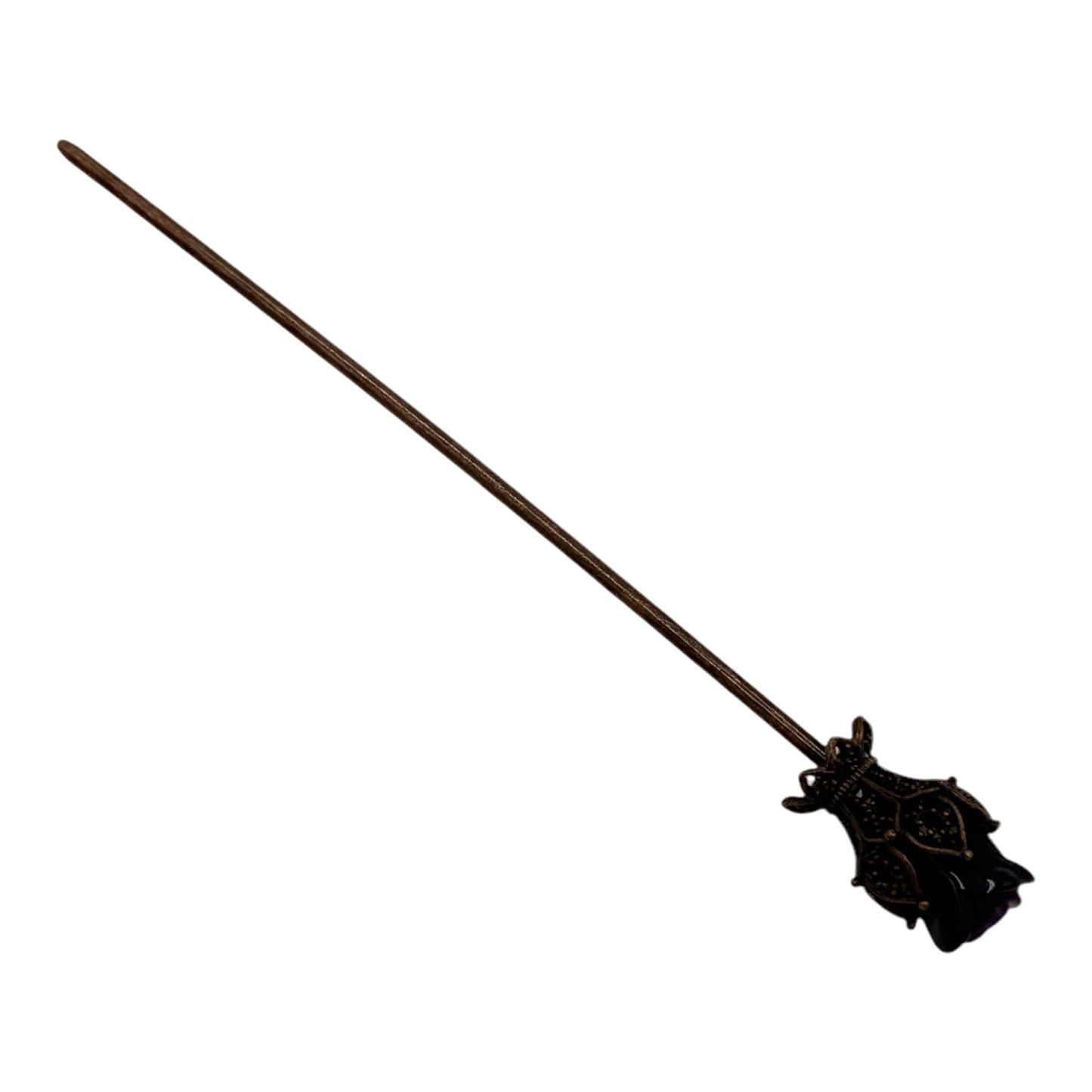 Crystal Rose Hairpin