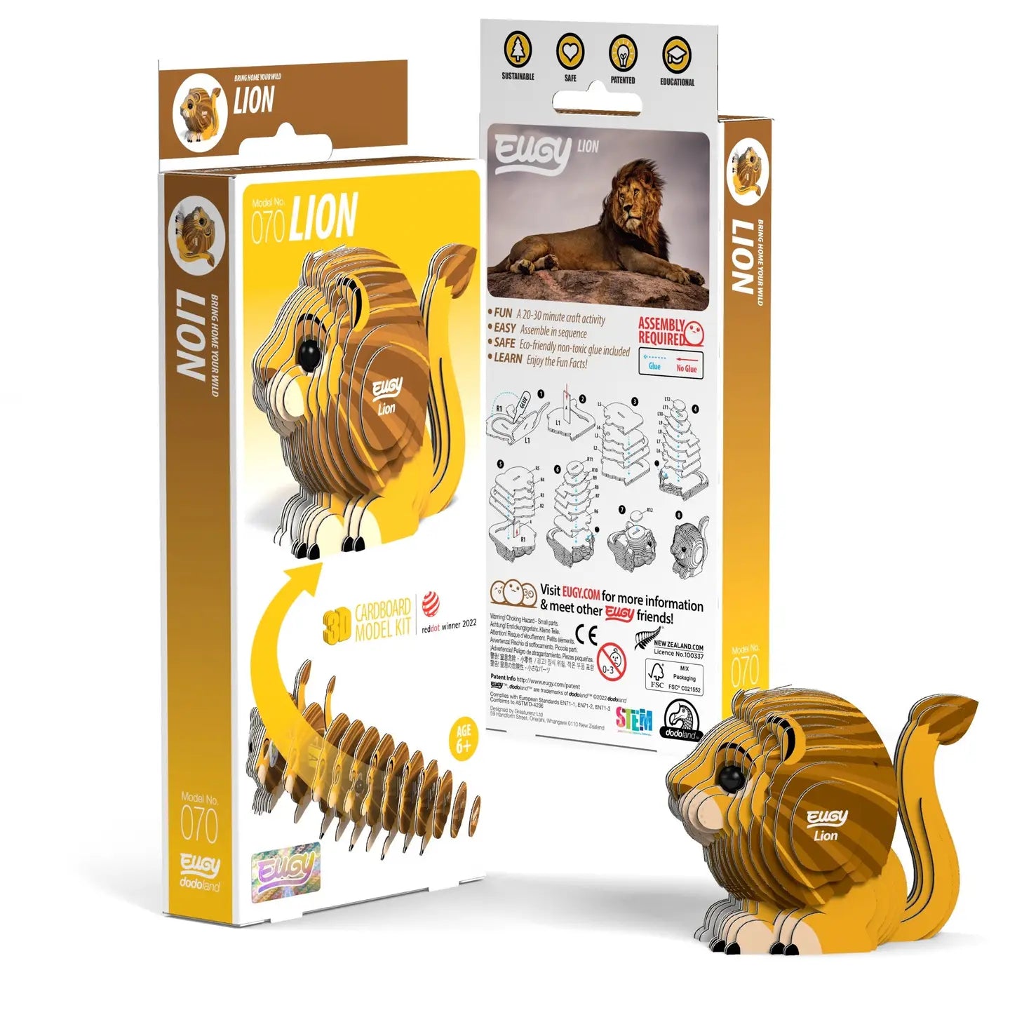 Eugy 3D Puzzle (Safari)