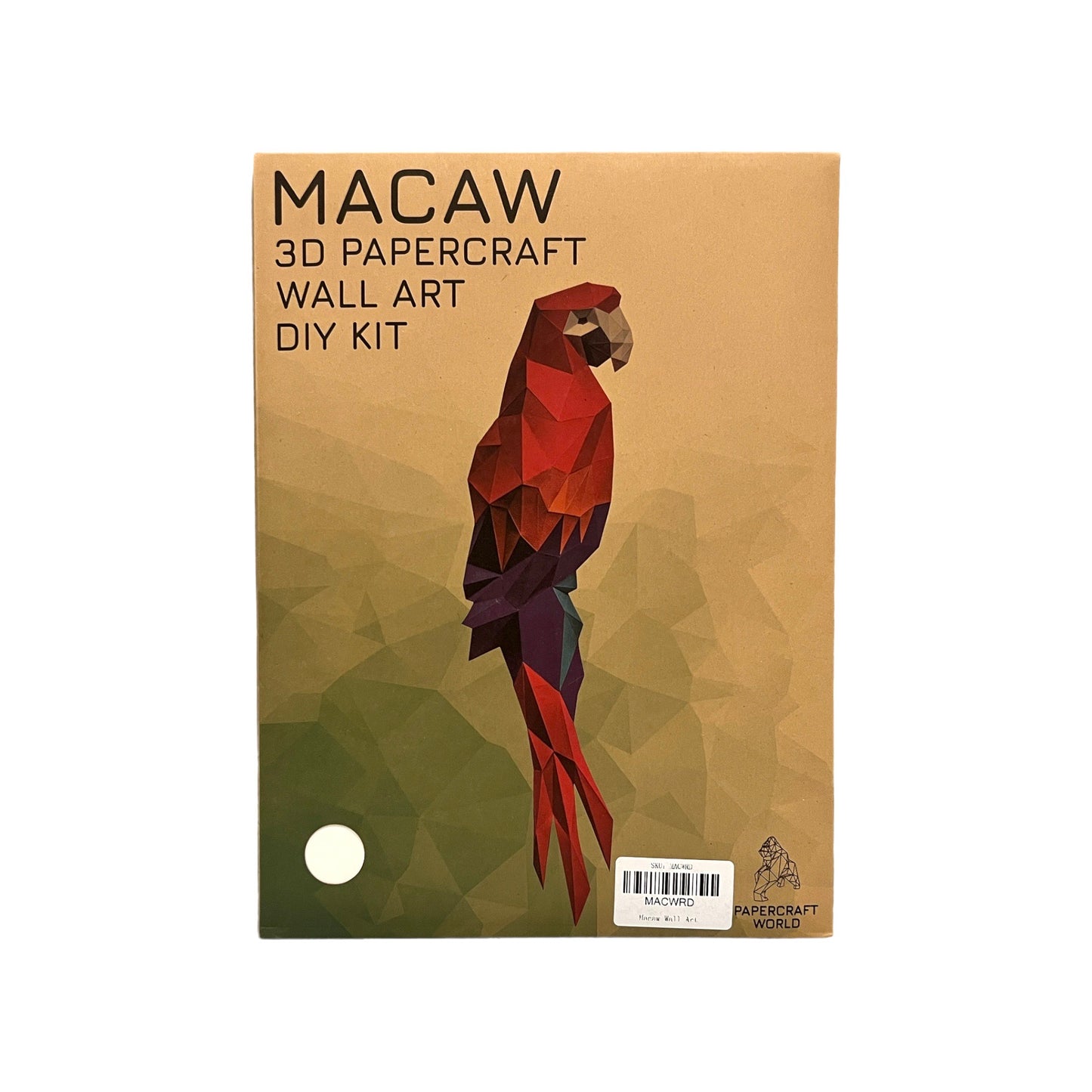 PaperCraft 3D Model (Macaw)