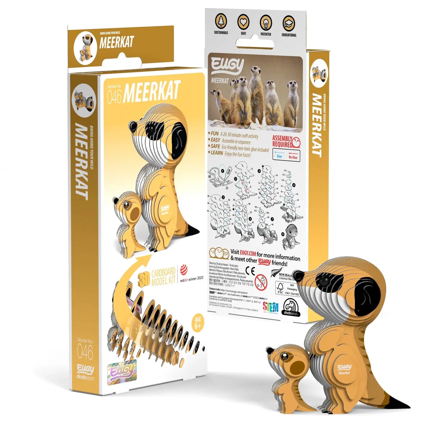 Eugy 3D Puzzle (Safari)