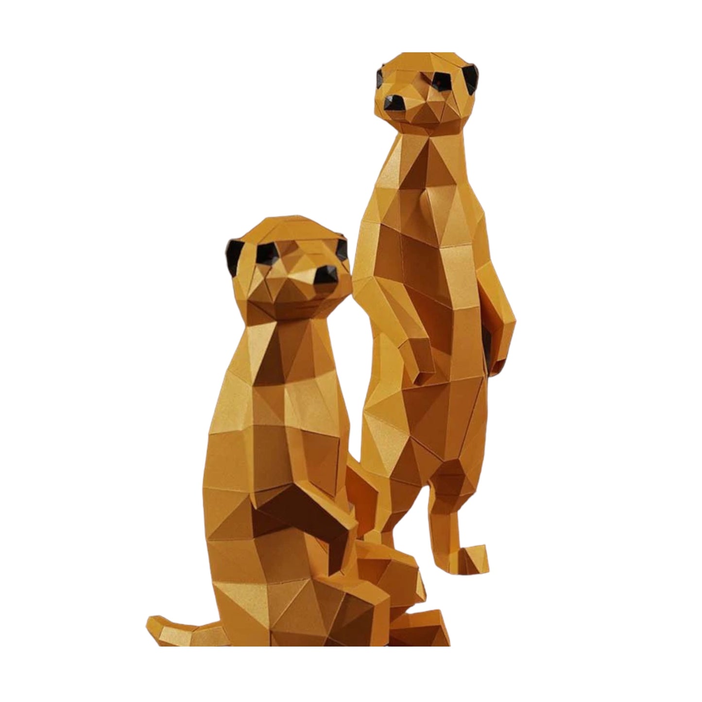PaperCraft 3D Model (Meerkats)
