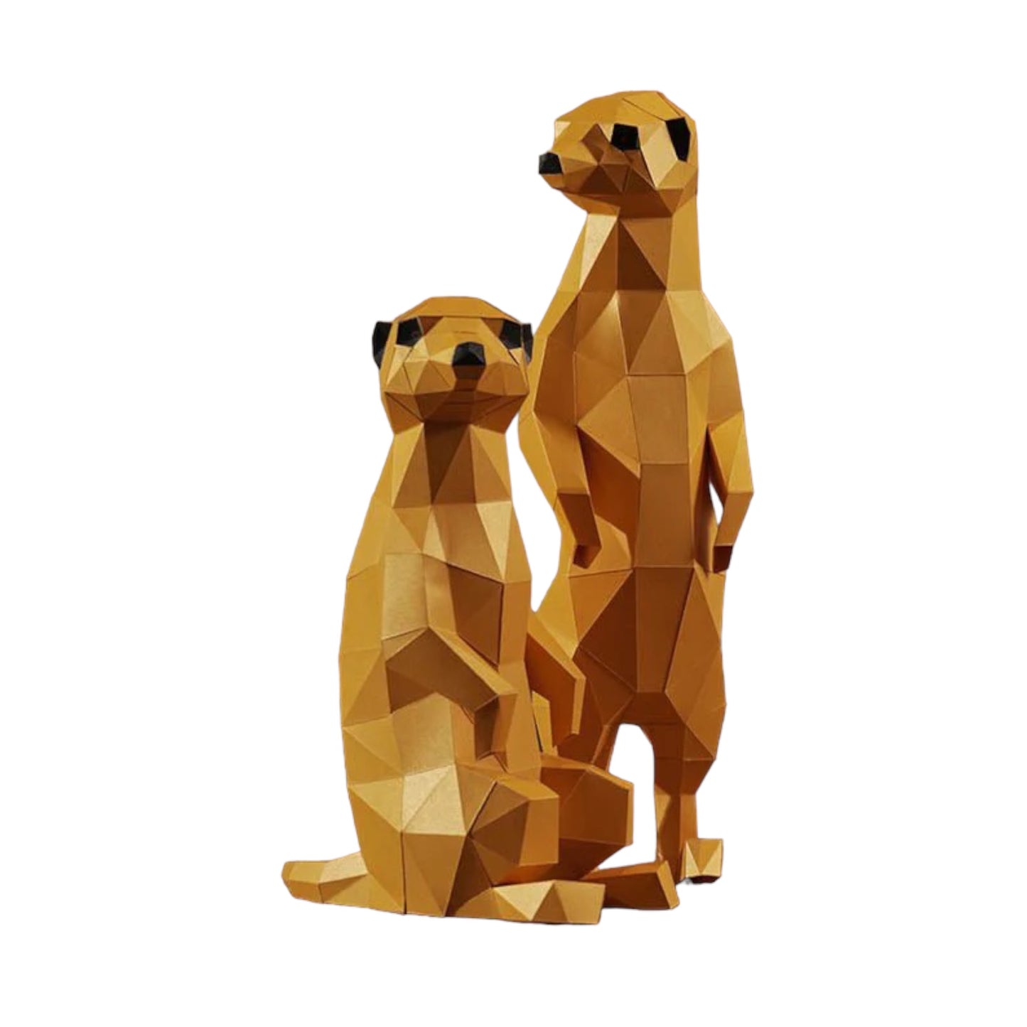 PaperCraft 3D Model (Meerkats)