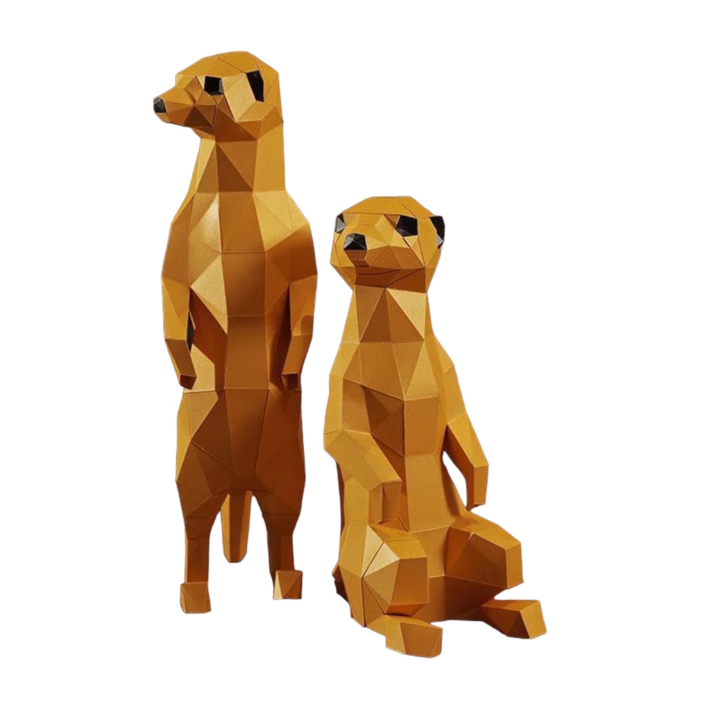 PaperCraft 3D Model (Meerkats)