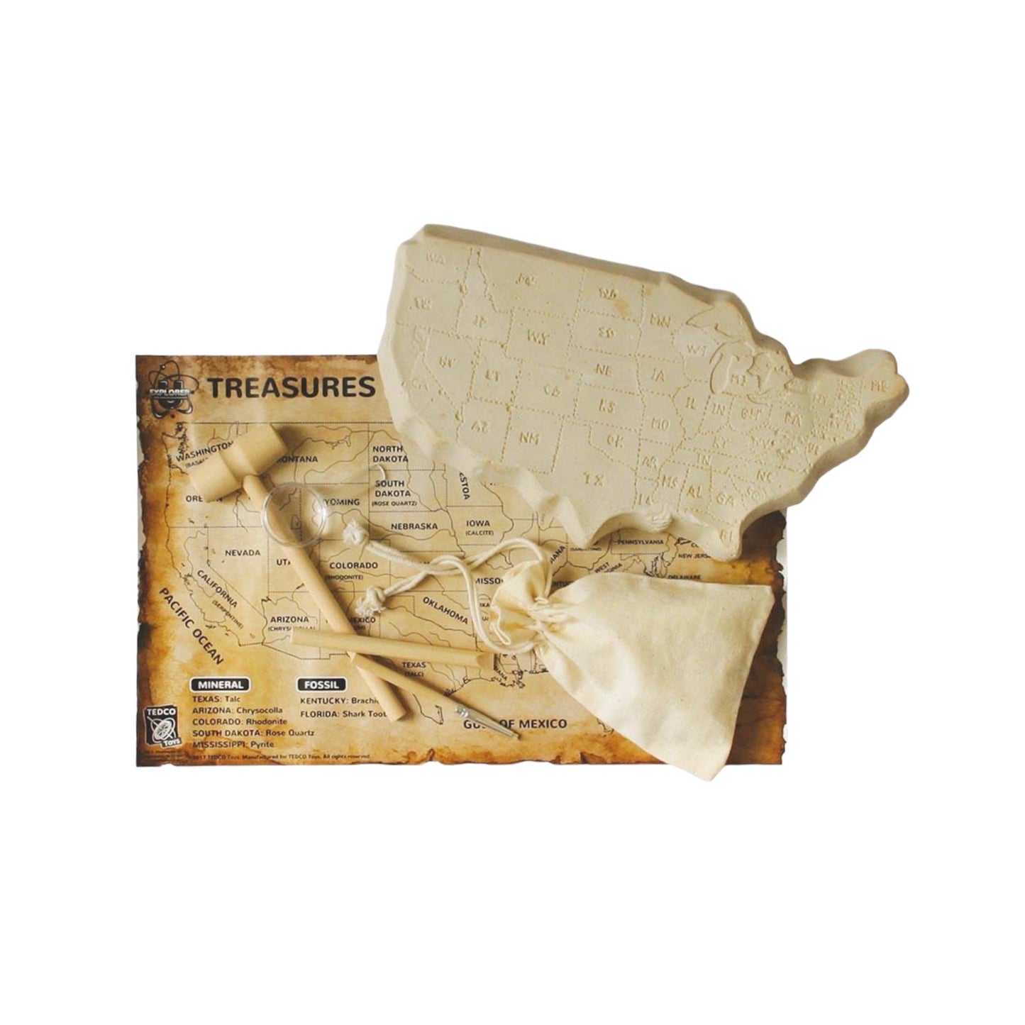 USA Treasure Mining Kit