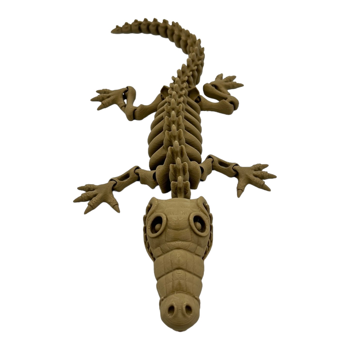 3D Printed Crocodile