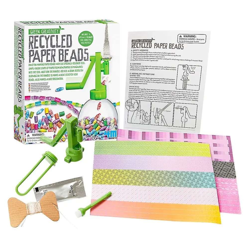 Recycled Paper Beads