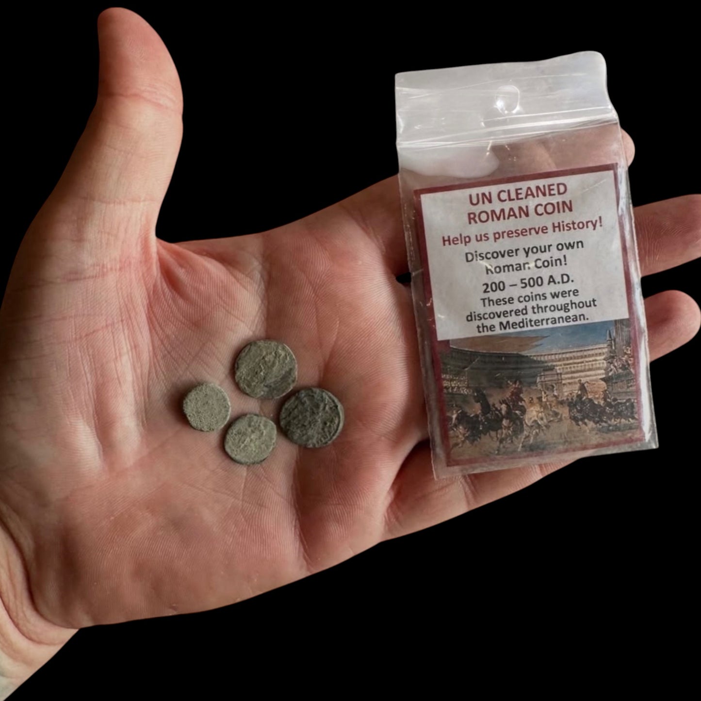 Uncleaned Roman Coins