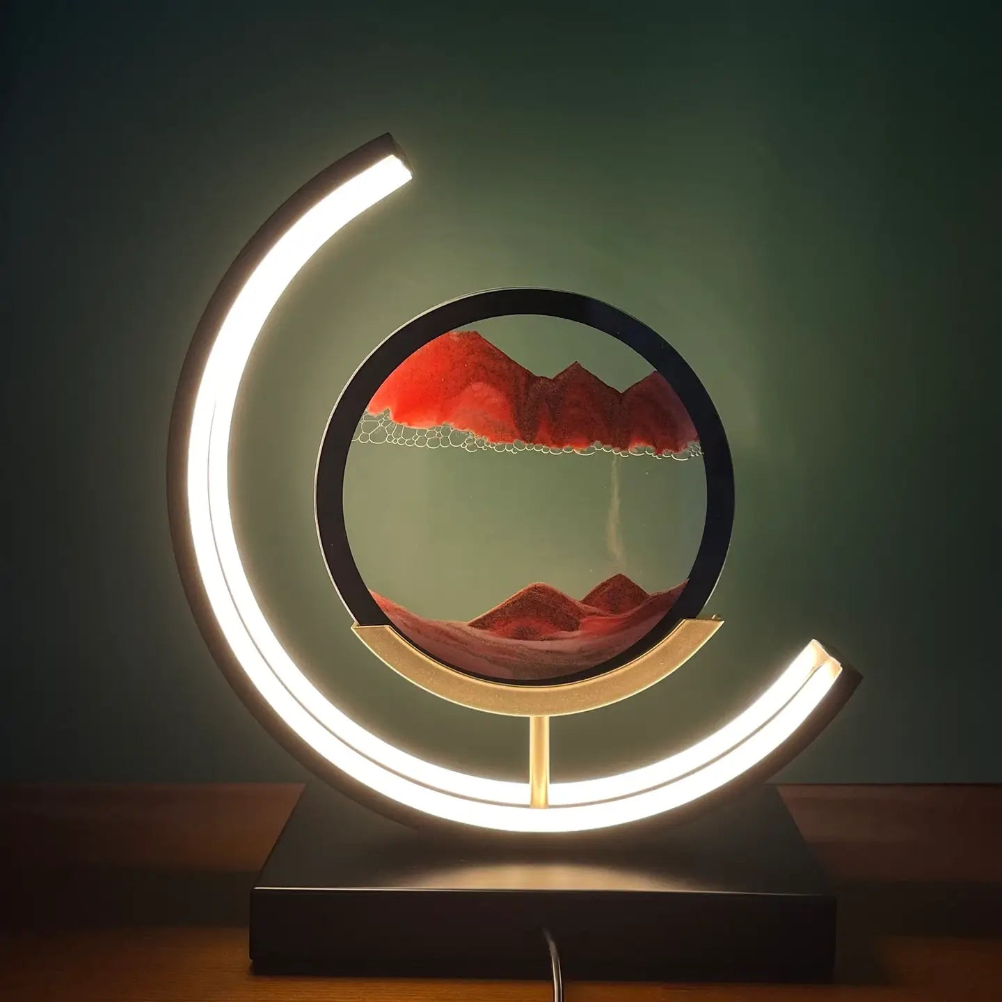 Moving Sand Art LED Lamp