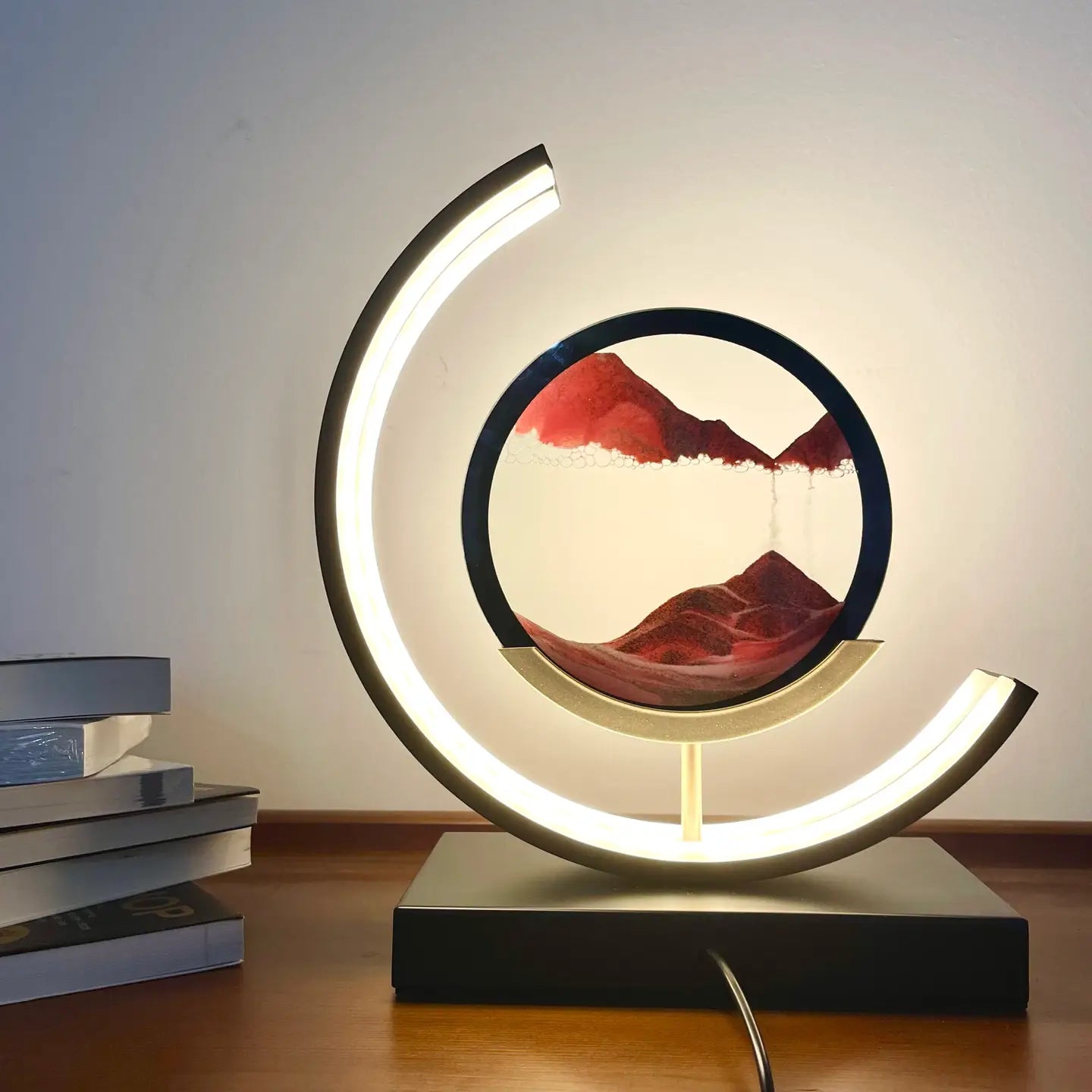 Moving Sand Art LED Lamp