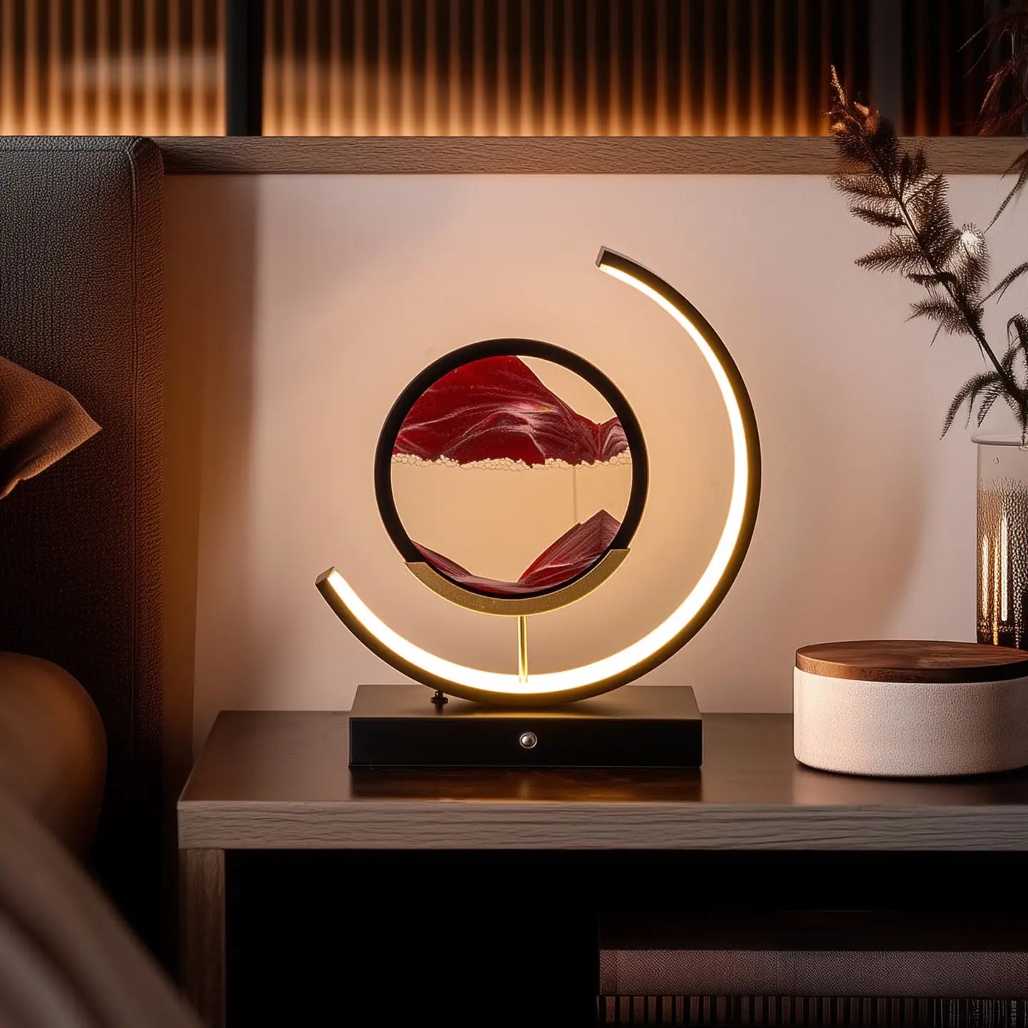 Moving Sand Art LED Lamp