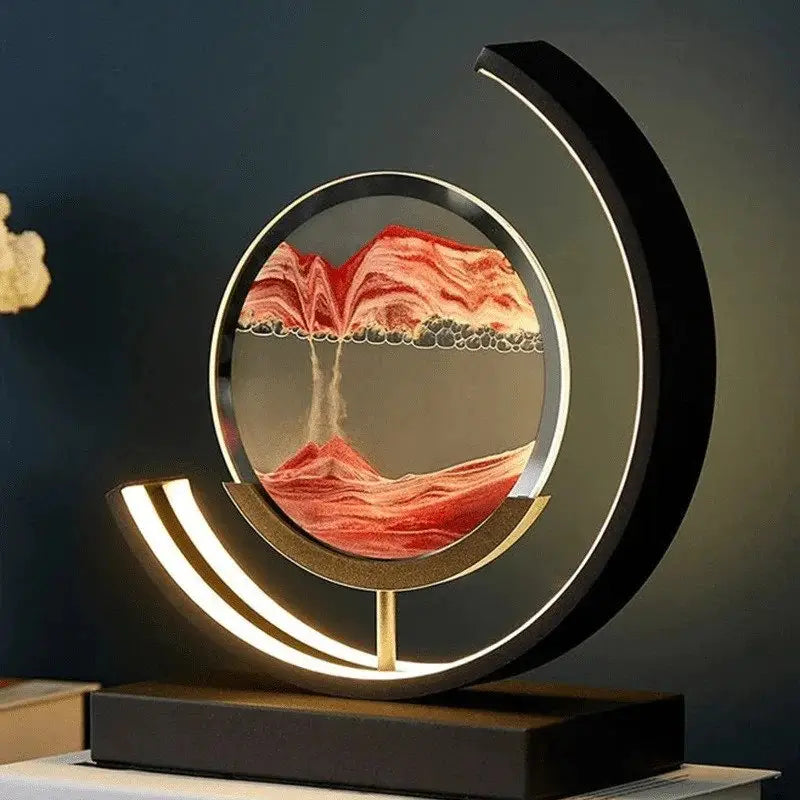 Moving Sand Art LED Lamp