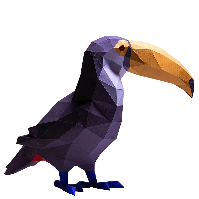 PaperCraft 3D Model (Toucan)