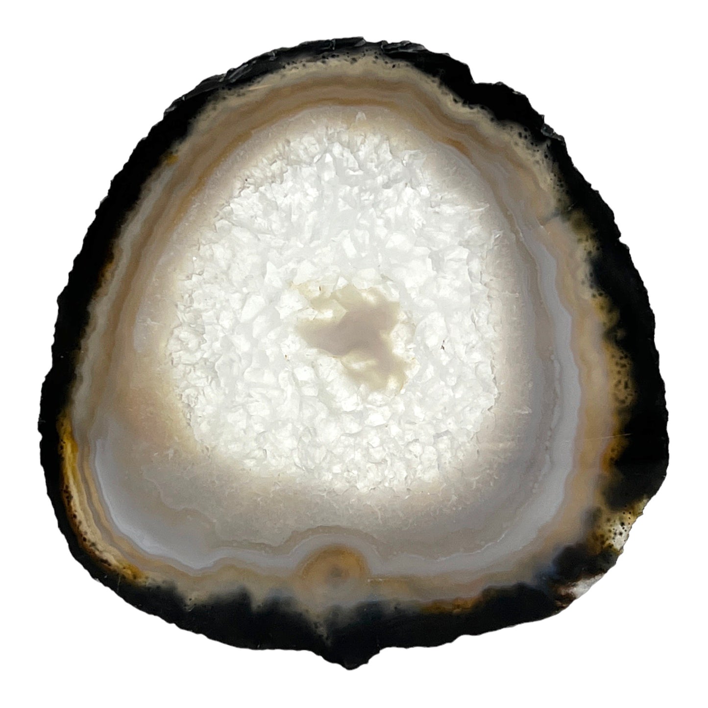 Agate Slice (Black)