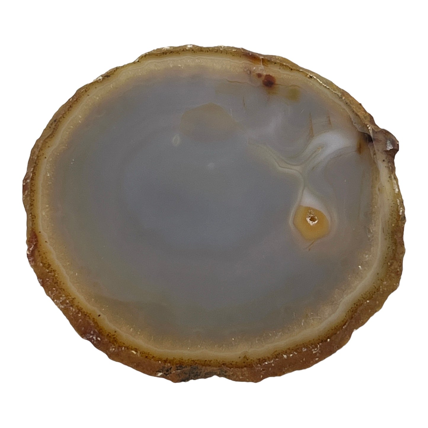 Agate Slice (Light Blue)