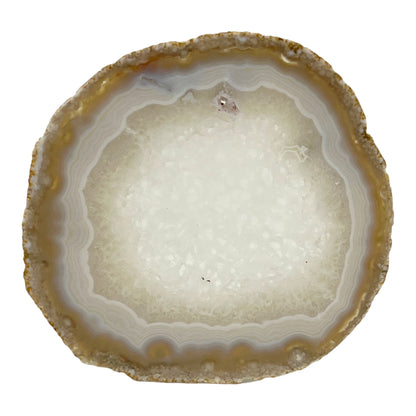 Agate Slice (White)