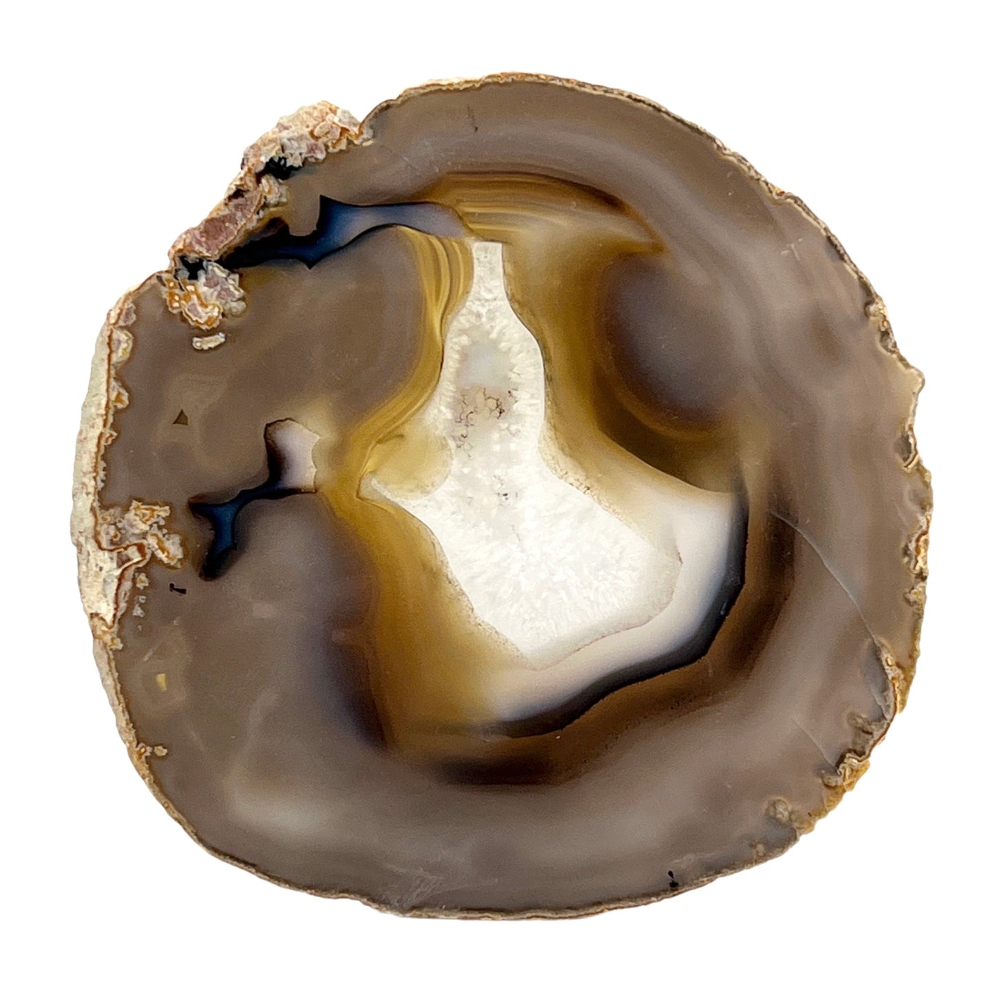 Agate Slice (Gray)