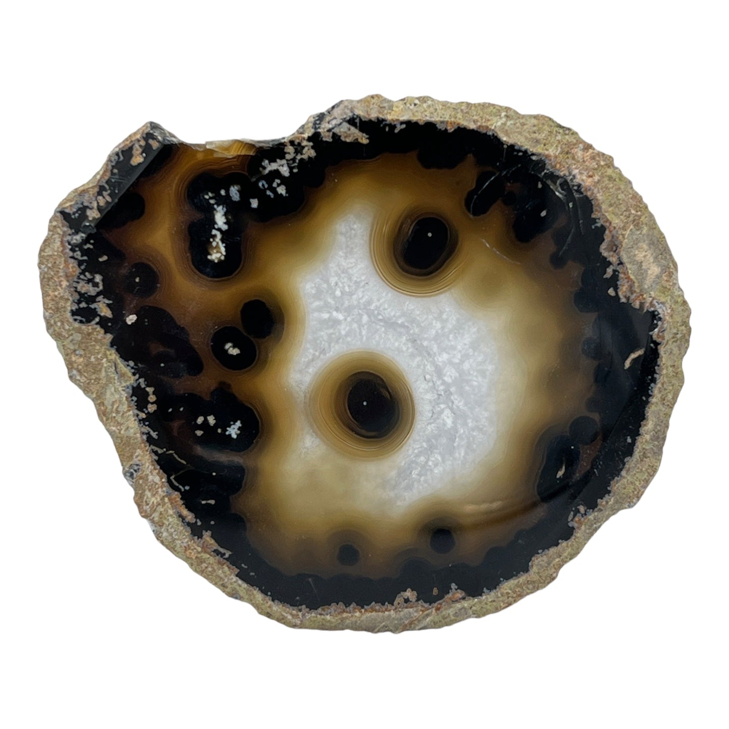 Agate Slice (Black)