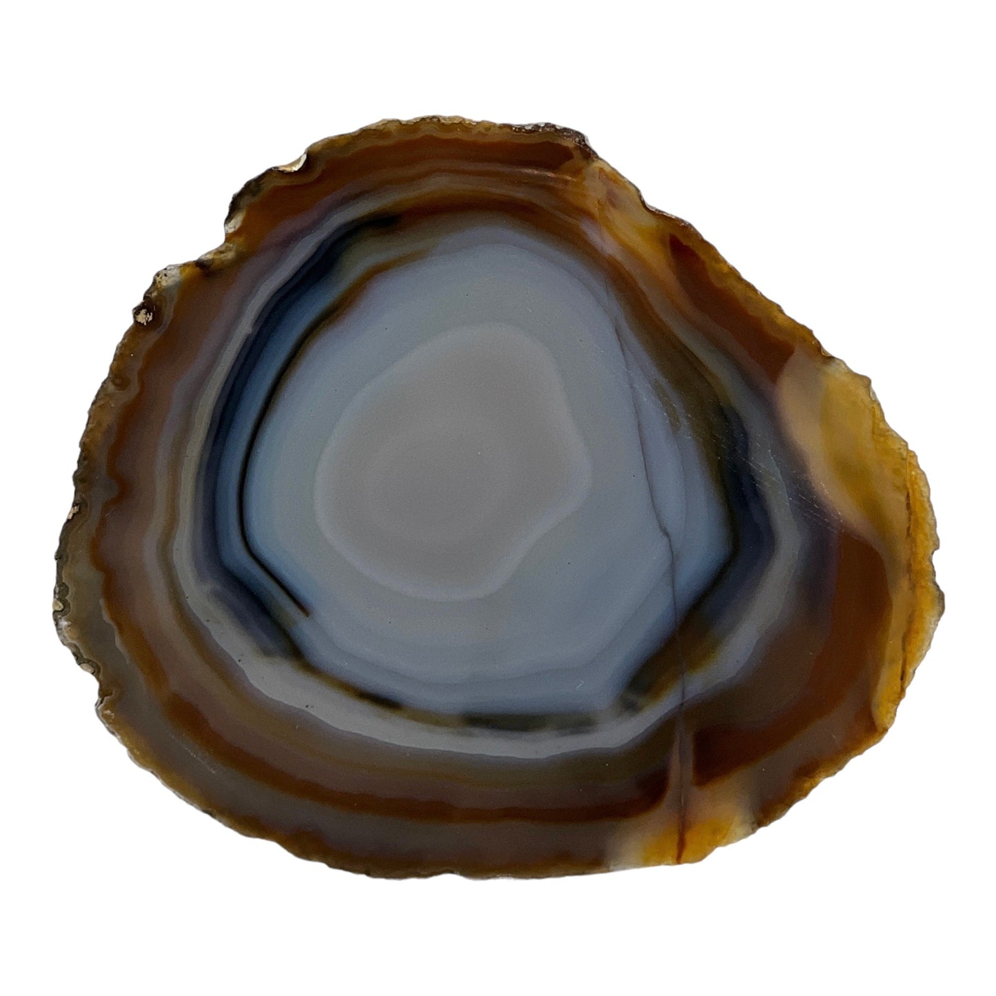 Agate Slice (Light Blue)