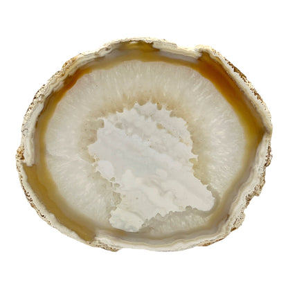 Agate Slice (White)