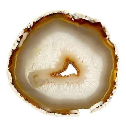 Agate Slice (White)