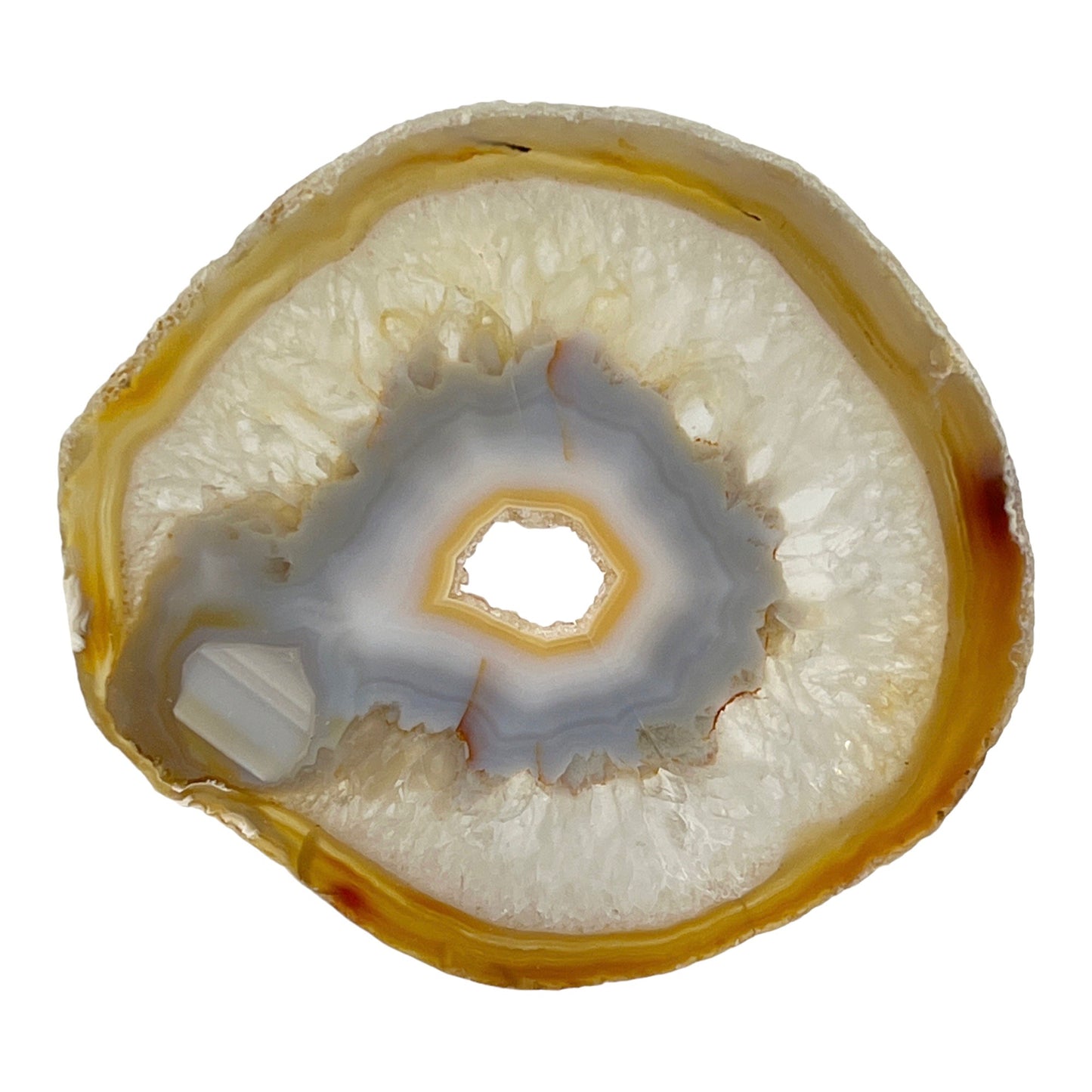 Agate Slice (Light Blue)