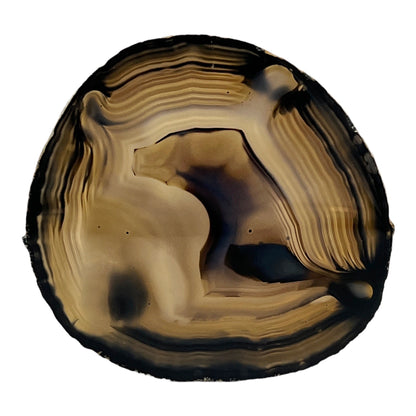 Agate Slice (Dark Blue)