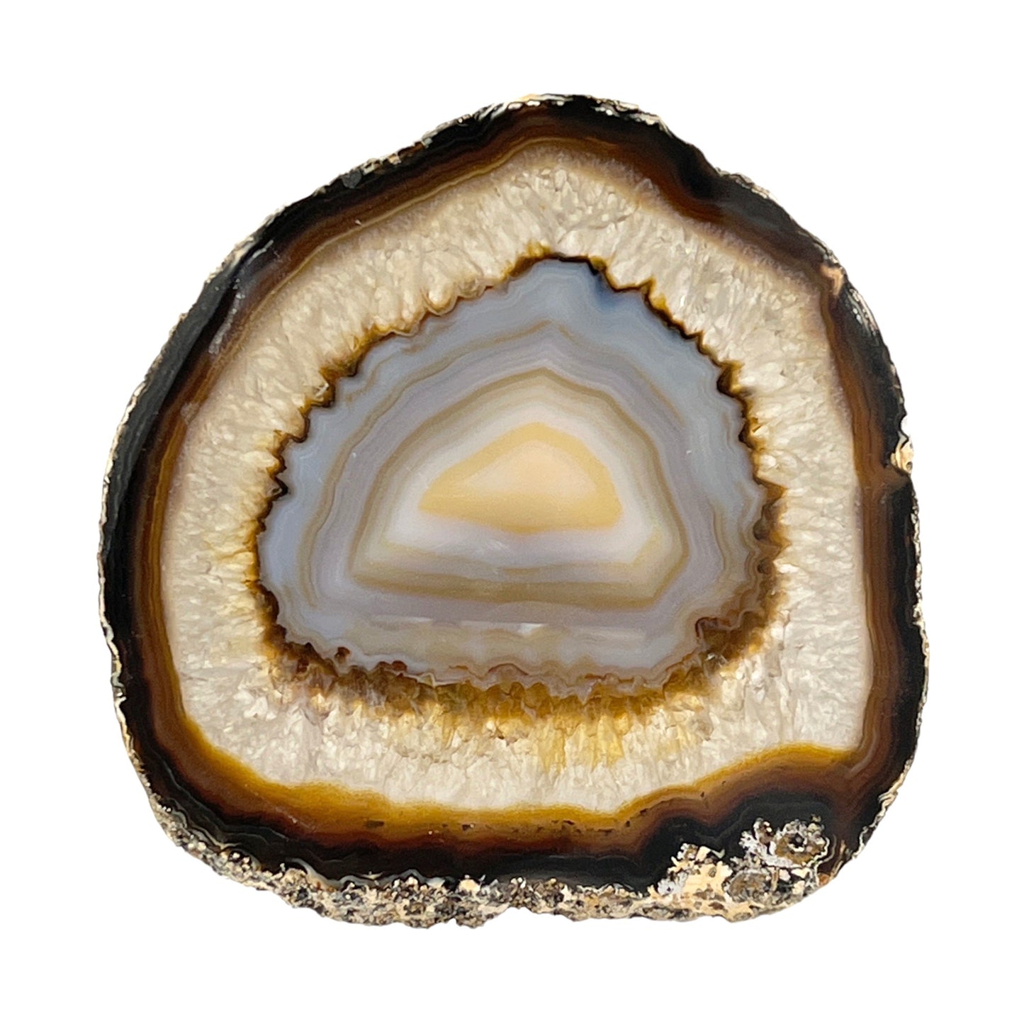 Agate Slice (Black)