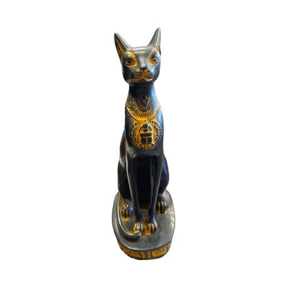 Bastet Cat Black (8")