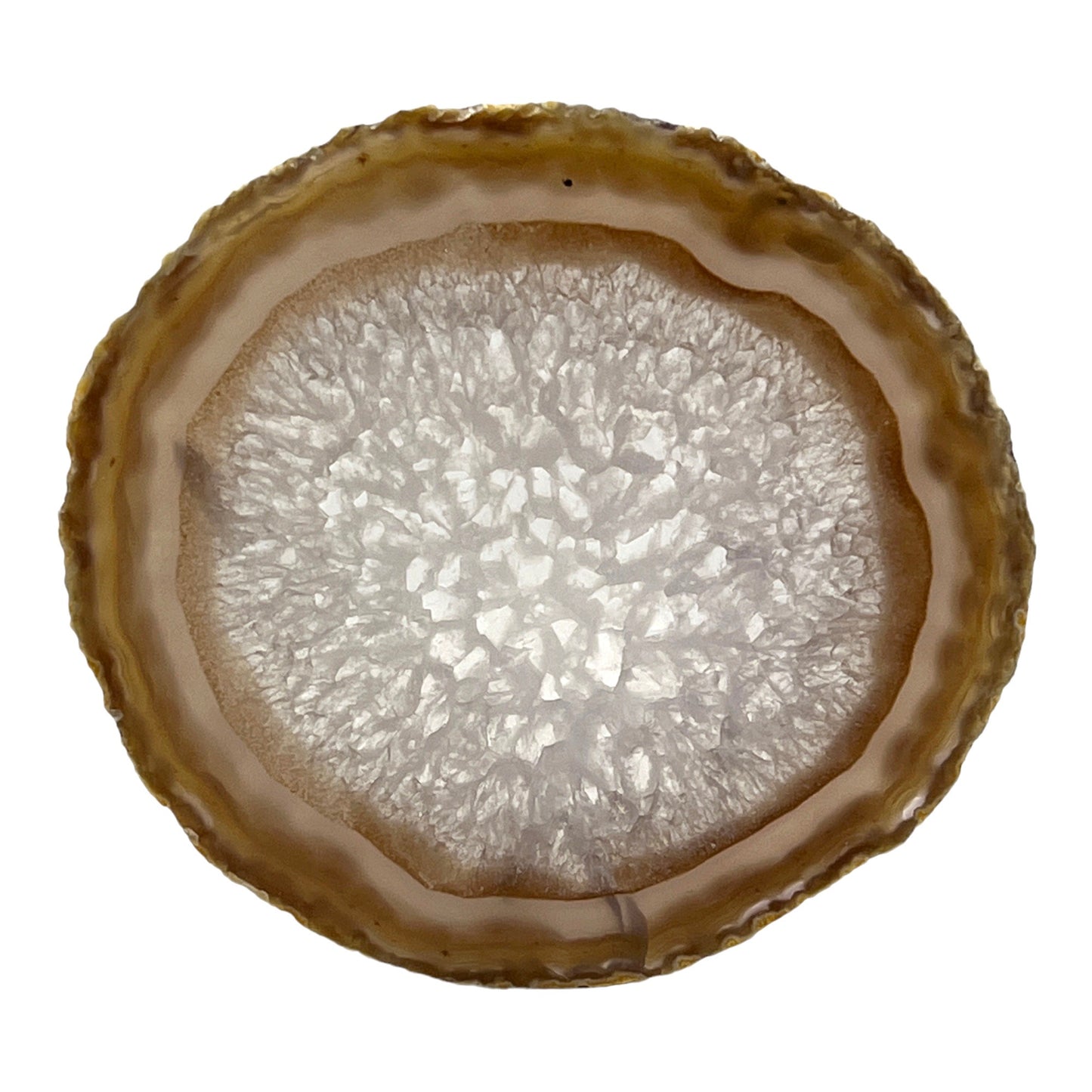 Agate Slice (Brown/Tan)