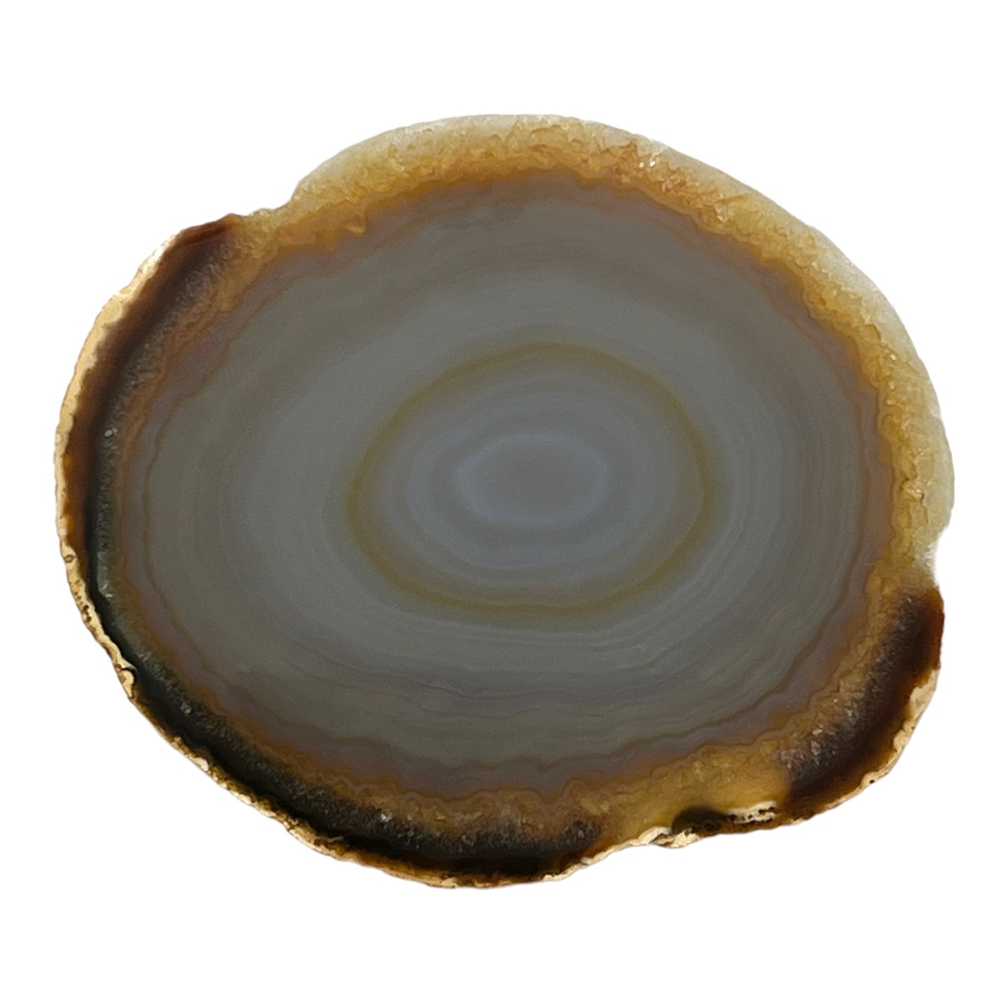 Agate Slice (Light Blue)