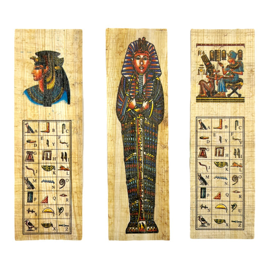 Papyrus Bookmarks (Set of 3)