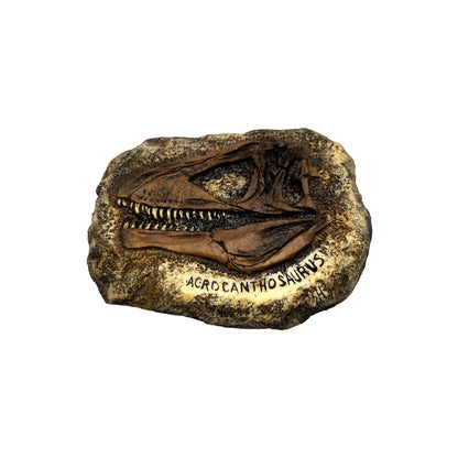 Skull Replica (Acrocanthosaurus Plaque)