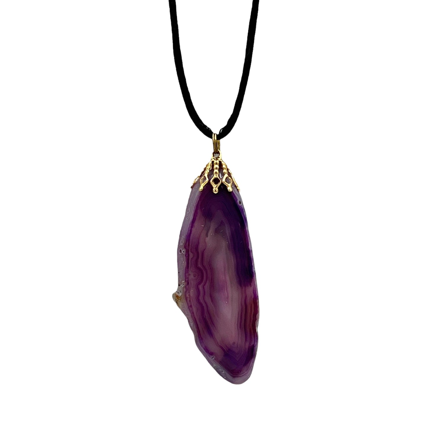 Agate Slice Necklace