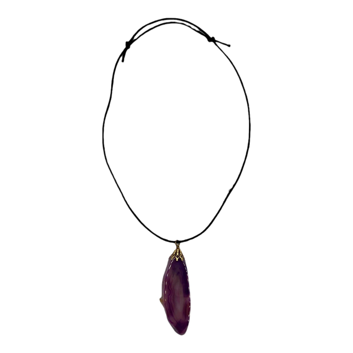 Agate Slice Necklace