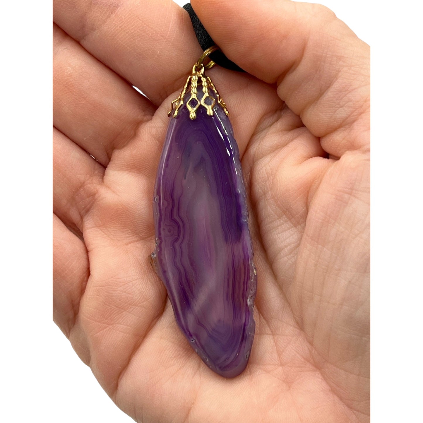 Agate Slice Necklace