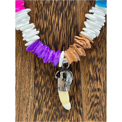 Alligator Tooth/Shell Necklace