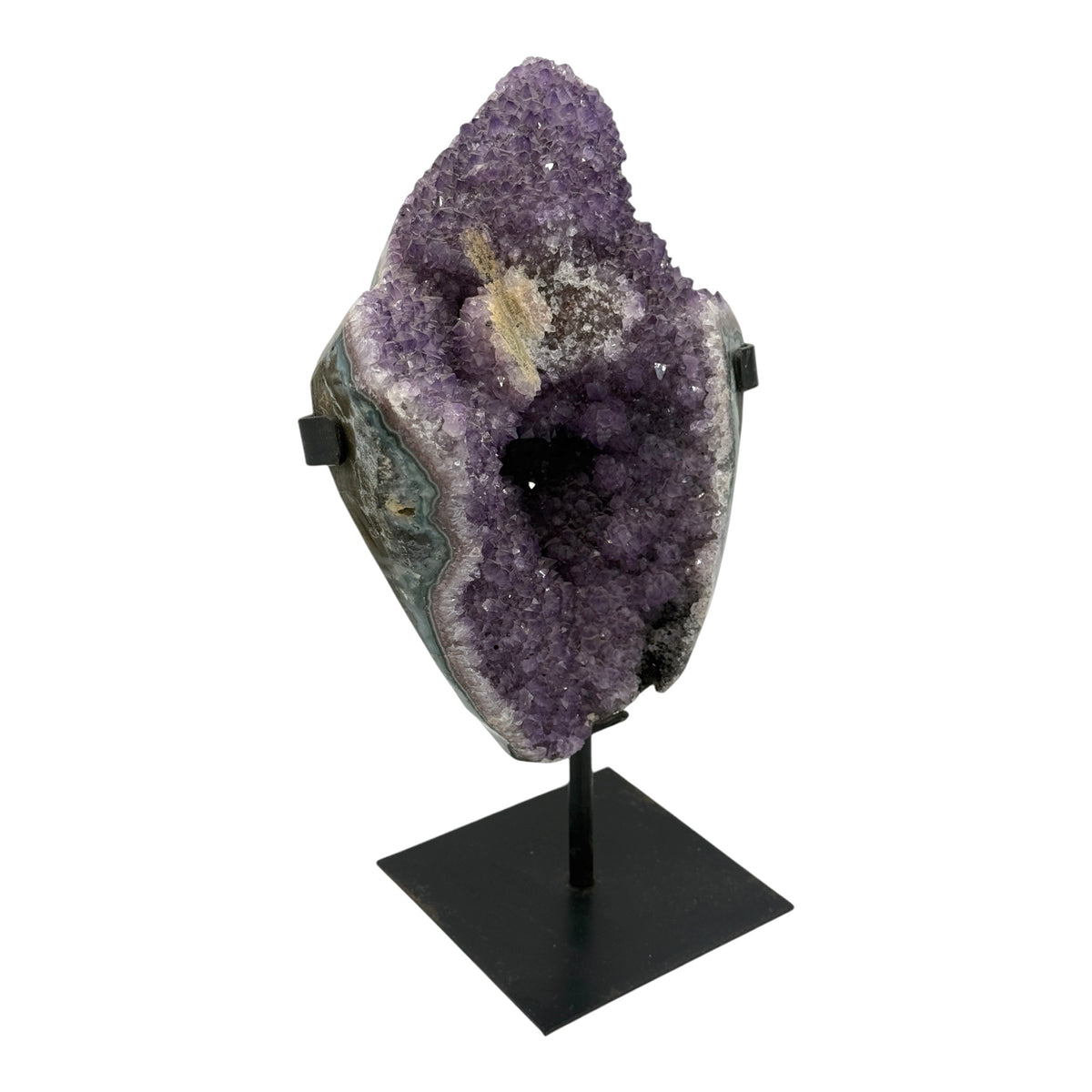Amethyst + Stand (12" Total Height)