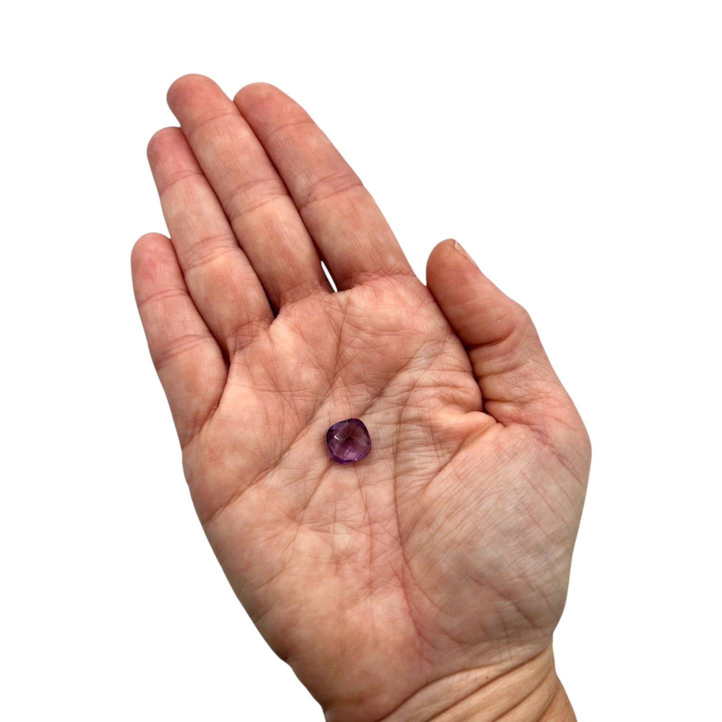 Cut Gemstone (Amethyst)